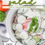If you're in the mood for a light and refreshing side dish, this Creamy Tomato and Cucumber Salad is just what you need. It's a simple combination of sliced tomatoes, cucumbers, and red onion, all tossed in a creamy, tangy dressing.