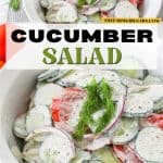 If you're in the mood for a light and refreshing side dish, this Creamy Tomato and Cucumber Salad is just what you need. It's a simple combination of sliced tomatoes, cucumbers, and red onion, all tossed in a creamy, tangy dressing.