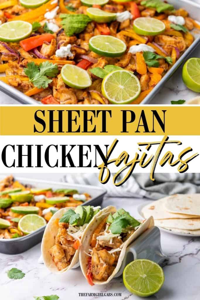 Discover the perfect weeknight meal with our Oven Baked Chicken Fajitas! This easy, one-pan recipe is bursting with flavor and makes cleanup a breeze. Perfect for a quick, delicious dinner everyone will love.
