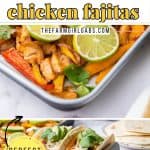 Discover the perfect weeknight meal with our Oven Baked Chicken Fajitas! This easy, one-pan recipe is bursting with flavor and makes cleanup a breeze. Perfect for a quick, delicious dinner everyone will love.