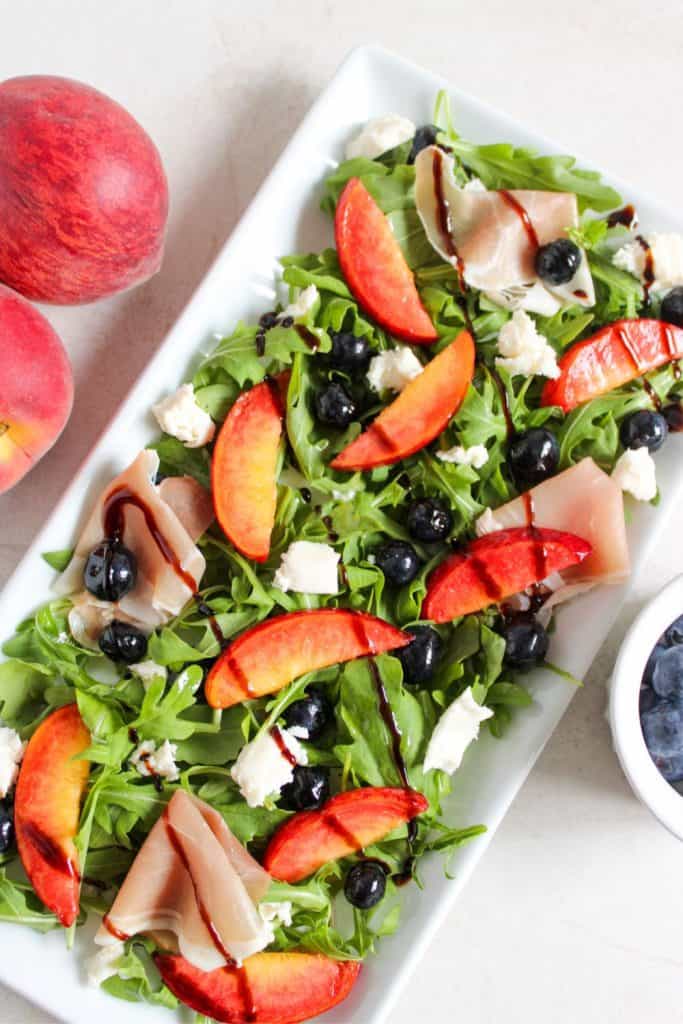 For a fresh twist on a summer classic, you’ll love this Peach Caprese Salad. It's a perfect mix of sweet and savory that comes together in just 5 minutes. This salad is just made for those hot days when you want something light and delicious without turning on the oven.