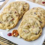 These Cranberry Pecan Cookies with White Chocolate are amazing. They're packed with tart cranberries, crunchy pecans, and creamy white chocolate chips - a flavor combo that's hard to beat. The best part is they're super easy to make and perfect for any occasion. You can bake them for the holidays or just when you're craving something sweet