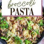 This Pasta with Sausage and Broccoli recipe is quick, easy, and flavorful - perfect for those nights when you want a homecooked meal without much effort. This is one the whole family will love!